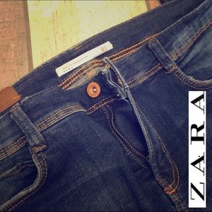 ZARA Destructed Denim